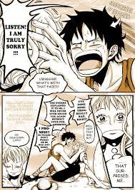 Pin By Sequoia Hickman On One Piece Luffy X Nami One Piece Comic Luffy