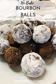 How To Make No Bake Bourbon Balls Recipe Classic Holiday Recipes Bourbon Balls Bourbon Balls Recipe