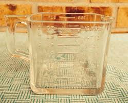 ✅ browse our daily deals for even more savings! Amazing Vintage Square Rectangle Glass 1 Cup Measuring Cup Measuring Cups Cup Glass Cup