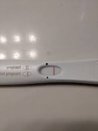 White line on pregnancy test. I Think I M Just Crazy Is This An Indent Line October 2019 Babies Forums What To Expect