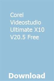 corel videostudio x10 ดาวน์โหลด full