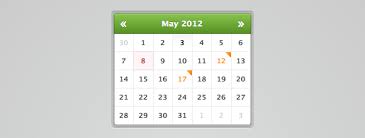 Mini Calendar Date Picker Uicloud