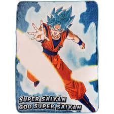 Accept the fact that base level goku is still not stronger than final form frieza even in dragon ball super. Dragon Ball Z Super Goku Super Saiyan Blue Fleece Throw Blanket Target