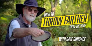 How To Throw Farther Tip Of The Whip With Dave Dunipace Innova Disc Golf
