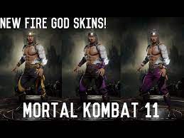 A player can unlock mortal kombat 11 skins by completing the tower of time. New Liu Kang Fire God Skins How To Unlock Them Mortal Kombat 11 Aftermath Ø¯ÛŒØ¯Ø¦Ùˆ Dideo