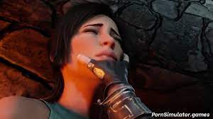 3D Lara Croft Lesbian Pussy Licking - EPORNER