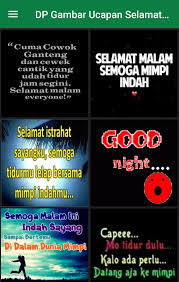 Kedua kalimat tersebut memiliki arti yang sama yaitu selamat malam. Dp Gambar Ucapan Selamat Tidur Fur Android Apk Herunterladen