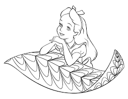 Keep your kids busy doing something fun and creative by printing out free coloring pages. Alice In Wonderland 127911 Animation Movies Printable Coloring Pages