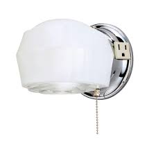 Excellent resource on home interior and ceiling light fixtures with pull chain design. Westinghouse 1 Light Chrome Interior Wall Fixture 6640200 The Home Depot