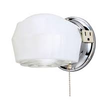 You can easily create outdoor lighting just. Westinghouse 1 Light Chrome Interior Wall Fixture 6640200 The Home Depot