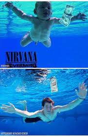 The us man who featured as a baby on the cover of nirvana´s nevermind album. Spencer Elden Nirvana Baby 17 Years Later Nirvana Music Nirvana Baby Music History