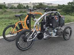 cargotrike試作4号機 カーゴバイク stroke cargo trike 三輪 コンパクトサイズの電動アシスト三輪自転車 cargobike カーゴバイク 自転車 自転車のデザイン