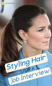 Styling Hair For A Job Interview Job Interview Hairstyles Job Interview Makeup Job Interview