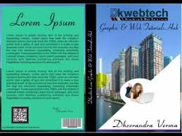 How To Design Book Cover Corel Draw Tutorials In Hindi Youtube