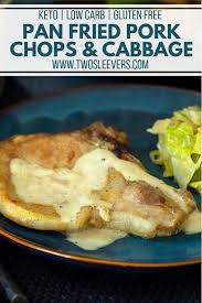 Pan Fried Pork Chops And Cabbage In Mustard Cream Sauce Pan Fried Pork Chops Pork Chop Recipes Ca Pan Fried Pork Chops Fried Pork Chops Pork Chop Recipes