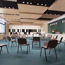 School Music Classroom 3ds Max Models Download Max Files Cgmodelx Kindergartendesign Interiorde Classroom Interior School Interior School Building Design