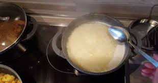 Step 4 Cooking Persian Rice Abkesh For Zereshk Polo Ba Morgh Rice With Barberries And Chicken Youtube Persian Food Persian Rice Cooking