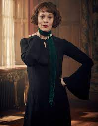 Aunt polly peaky blinders love this shade of blue with the fur collar. A Quick Q A With Aunt Polly Of Peaky Blinders Channel