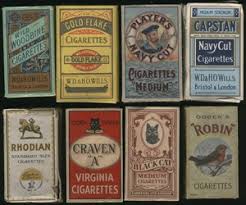 From wikipedia, the free encyclopedia. Vintage Cigarette Packets