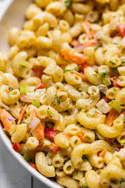 Simply blend all of the ingredients for the sauce in a food processor and top over the noodles and vegetables. Classic Deli Style Macaroni Salad Easy Vegan Sweet Simple Vegan