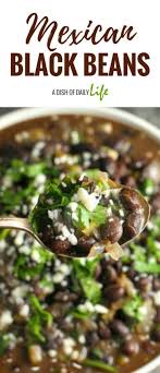 Mexican Black Beans Recipe Recipe Bean Recipes Mexican Black Beans Mexican Food Recipes