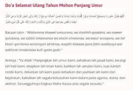 Ulang tahun tentu saja merupakan hari yang sangat istimewa bagi. 101 Kumpulan Doa Dan Ucapan Selamat Ulang Tahun