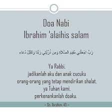 Doa Nabi Ibrahim Minta Keturunan Yang Baik Blog Pendidikan