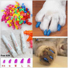 20pcs Cat Kitten Nail Caps Soft Gel Pet Paws Claw Covers Clear Glue S8ycba9 Buy At A Low Prices On Joom E Commerce Platform