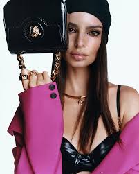 Versace's La Medusa Handbag ft. Emily Ratajkowski