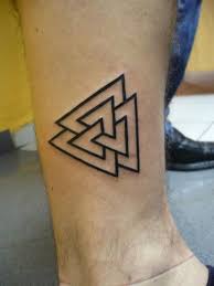 If You Are Looking For A New Tattoo Idea Why Not Try One With Symbols Many Tattoos These Days Have Meaning Behind Them Gone Are The Days W Viking Tattoos Triangle