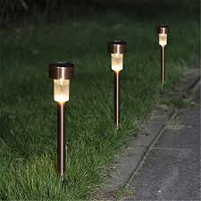 Winchance Solar Led Pathway Lights Stainless Steel Solar Stake Lights Waterproof For Outd Outdoor Lantern Lighting Outdoor Lighting Landscape Patio Landscaping