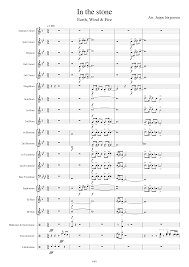 In the stone by earth, wind and fire listen to earth, wind and fire: Earth Wind Fire In The Stone Sheet Music For Drum Group Bass Trombone Bass Cornet Brass Band British Style Download And Print In Pdf Or Midi Free Sheet Music Musescore Com
