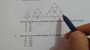 Check spelling or type a new query. 4 Menentukan Pola Ke 8 Dari Banyak Segitiga Bahan Un Mtk Smp 2017 Youtube