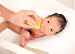 I've never met a child who isn't fascinated by bubbles! Bath Time For Newborn Babies