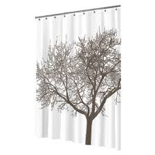 Tree Eva Shower Curtain Mocha Splash Home Tree Shower Curtains Cool Shower Curtains Curtains