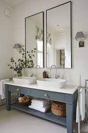 Bathroom vanity decorating ideas pinterest. White Modern Farmhouse Home Design Ideas 41 Bathroom Sink Design Elegant Bathroom Bathroom Design