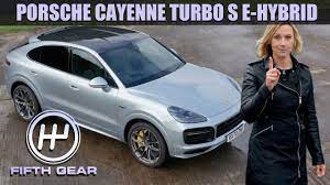 The fact that it was also spotted at. Porsche Cayenne Turbo S E Hybrid Coupe Walkaround Fifth Gear Youtube