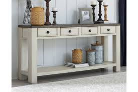 Bolanburg Sofa Console Table In 2020 Sofa Table Console Table Wood Console Table