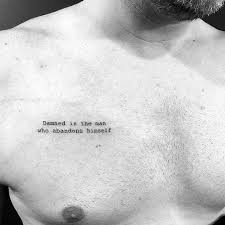 Top 43 Small Chest Tattoos Ideas 2020 Inspiration Guide Small Chest Tattoos Chest Tattoo Men Self Love Tattoo