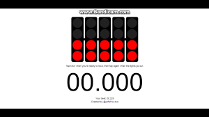 One more pair of red start lights is illuminated and the cars are considered under starter's orders. Jogando F1 Start Timer Youtube