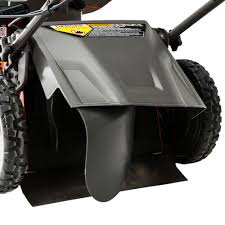 With the rear discharge, the bag is under the mower handle, out of the way. Husqvarna 21 High Rear Wheel Self Propelled Lawn Mower