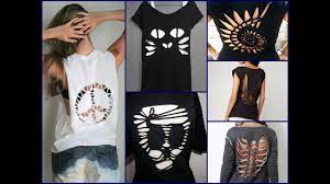 Check the blog post right now! 30 Best Diy T Shirt Cutting Ideas For Girls Diy Clothes Life Hacks Youtube