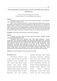 Maybe you would like to learn more about one of these? Https Media Neliti Com Media Publications 29375 Id Aktualisasi Hak Asasi Manusia Ham Dalam Penegakan Hukum Lingkungan Pdf