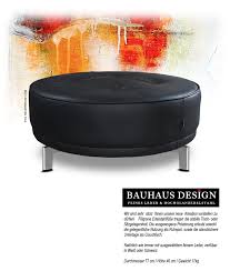 Ward 43 inch square contemporary large leather cocktail ottoman. Leather Coffee Table Neuerraum