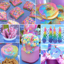 Unicorn food has absolutely taken over social media and it's making the whole eat the rainbow thing way more magical. Unicorn Party Ideas Fantasy Party Ideas At Birthday In A Box