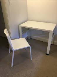 White, swivel easy chair, rotating chairs, office furniture, office chairs, theodore. Ikea Pahl Desk And Teodores Chair White Classifieds For Jobs Rentals Cars Furniture And Free Stuff