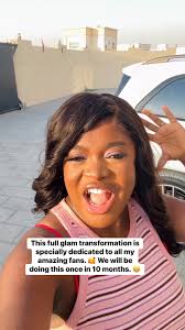 This full glam transformation is specially dedicated to all my amazing  fans. 🥰 We will be doing this once in 10 months. 😂