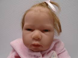 Baby Kathryn Doll Weighted Rooted Hair Lee Middlet