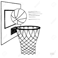 In basketball, the basket is comprised of a hoop (net) attached to a flat backboard (vertical glass board). Illustration Of Basketball And Backboard Hoop Ring Net Kit Royalty Free Cliparts Vectors And Stock Illustration Image 101832622