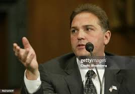 Gerald Putnam, CEO of Archipelago Corp., testifies before the Senate...  News Photo